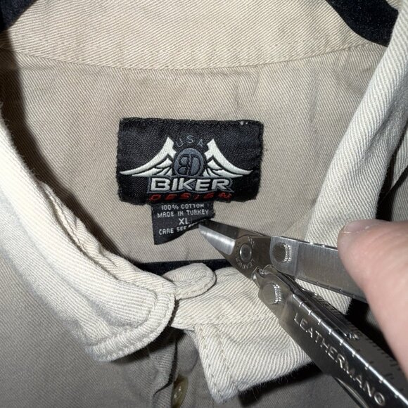 Vintage Sturgis Rally Week Vest Frayed Sleeveless I Rode Mine 2004 Biker Babe XL - Picture 6 of 10